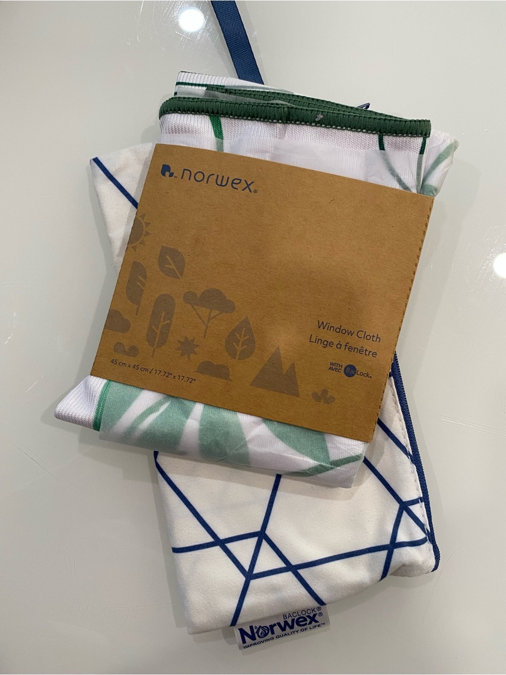 Norwex Window Cloth & Wristlet
